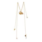 Lange ketting met hangers Chloé , Yellow , Dames