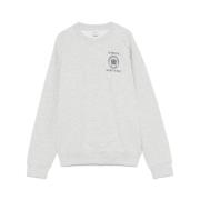 Grijze Crew Neck Sweater Sporty & Rich , Gray , Dames