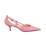 Chanel Rubberen Schoenen met 5 cm Hak Pinko , Pink , Dames