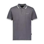 Polo met Dubbele Streep Airforce , Gray , Heren