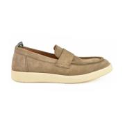 Suède Mocassin Schoenen Green George , Beige , Heren