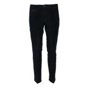 Casual Katoen Elastaan Broek Briglia , Blue , Heren