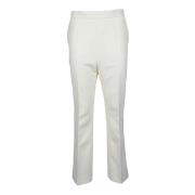 Wolmix Stretchbroek Max Mara , White , Dames