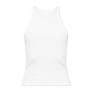 Geribbelde top Gestuz , White , Dames