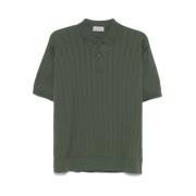 Fern Green Polo Sweater John Smedley , Green , Heren