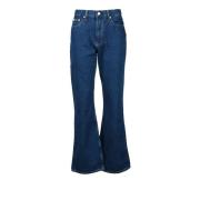 Klassieke Denim Jeans 100% Katoen Calvin Klein Jeans , Blue , Dames