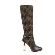 Monogramlaarzen Fendi , Brown , Dames