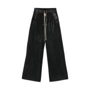 Donkere schaduw elastische trekkoord broek Rick Owens , Black , Dames