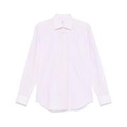 Moerbei Roze Button-Up Overhemd Mazzarelli , Pink , Heren