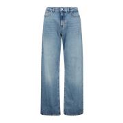 Blauwe Wijde Jeans Doina IRO , Blue , Heren