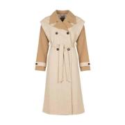 Klassieke Trenchcoat Giacomo , Beige , Dames