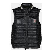 Mouwloze Gewatteerde Jas Gumiane Moncler , Black , Heren