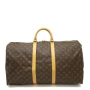 Pre-owned Canvas louis-vuitton-bags Louis Vuitton Vintage , Brown , Da...