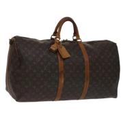 Pre-owned Canvas travel-bags Louis Vuitton Vintage , Brown , Dames