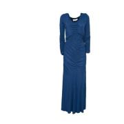 Viscose Jurken en Jumpsuits Collectie Beatrice .b , Blue , Dames