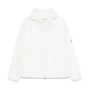 Witte Winterjassen Moncler , White , Heren