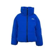 Polyester gewatteerde jas Blauw Fila , Blue , Dames