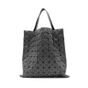 Geometrische Panelen Tote Tas Issey Miyake , Gray , Dames