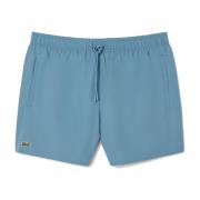 Sneldrogende zwemshorts blauw groen Lacoste , Blue , Heren