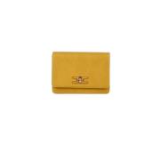 Crossbodytas met voorlogo Elisabetta Franchi , Yellow , Dames