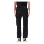 Zwarte Utility Pant Ss25 Rick Owens , Black , Heren