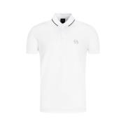 Polo met reguliere pasvorm Armani Exchange , White , Heren