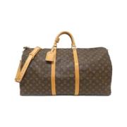 Pre-owned Canvas louis-vuitton-bags Louis Vuitton Vintage , Brown , Da...