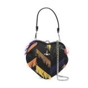 Multikleur Schoudertas met Kiss-Lock Vivienne Westwood , Multicolor , ...