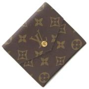 Pre-owned Canvas wallets Louis Vuitton Vintage , Brown , Dames