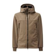 Beige Soft Shell-R Google Jas C.p. Company , Beige , Heren