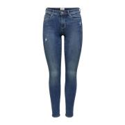 Riley Life Skinny Jeans Only , Blue , Dames