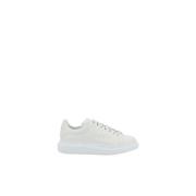 Stijlvolle Leren Platform Sneakers Alexander McQueen , White , Heren