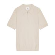 Ritssluiting Polo Ecru Nn07 , Beige , Heren