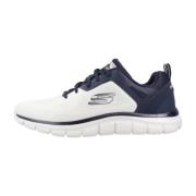 Track Sneakers voor Mannen en Vrouwen Skechers , Beige , Heren