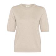 Veergrijs Pullover Sweater Kaffe , Beige , Dames