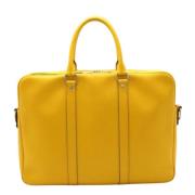 Pre-owned Leather louis-vuitton-bags Louis Vuitton Vintage , Yellow , ...