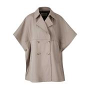 Stijlvolle Tawny Coat Buitenkleding Herno , Beige , Dames