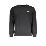 Zwarte Katoenen Sweatshirt voor Mannen La Martina , Black , Heren