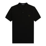 Zwarte T-shirts en Polos Fred Perry , Black , Heren