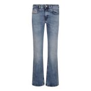 Blauwe Jeans Stijlvol Casual Vrouwen Diesel , Blue , Dames