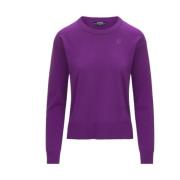 Stijlvolle Sweatshirts en Hoodies K-Way , Purple , Dames