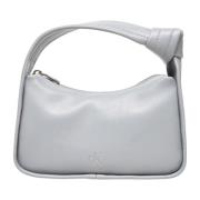 Elegante Mini Block Tas Calvin Klein , Gray , Dames