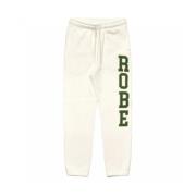 Katoenen Sweatpants Collectie Regular Fit Kappa , White , Heren