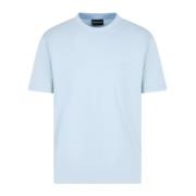 Stijlvolle T-shirts en Polos met Adelaar Emporio Armani , Blue , Heren