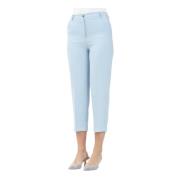 Blauwe Damesbroek Lente Zomer ViCOLO , Blue , Dames