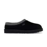 Gezellige Zwarte Pantoffel met Schapenvacht Voering UGG , Black , Here...