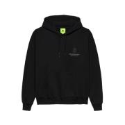 Klassieke Logo Hoodie New Amsterdam Surf Association , Black , Heren