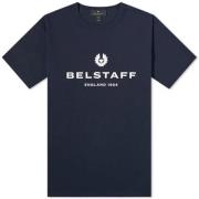 1924 Donker Ink T-Shirt Belstaff , Blue , Heren