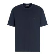 Stijlvolle T-shirts en Polos met Adelaar Emporio Armani , Blue , Heren