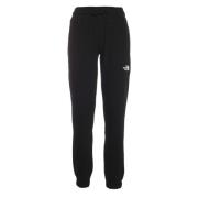 Zwarte katoenen sweatpants met elastische tailleband The North Face , ...